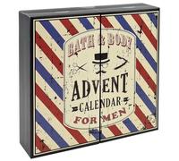 MEN BOOK Calendrier de l'Avent Homme 2023 Soins du Corps - Calendrier de Noël à déplier