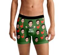 Men Boxers Cotton, sous-vêtements personnalisés pour Couples - Idée Cadeau Intime et Romantique pour célébrer Votre Amour Lors d'occasions spéciales