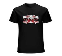 Men Cm Punk Aew Best in The World 100% Cotton Clothes Novelty Crew Neck Tees Short Sleeve T-Shirt Black M