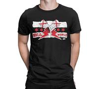 Men Cm Punk Aew Best in The World T Shirts 100% Cotton Clothes Novelty Short Sleeve Crew Neck Tees T-Shirts Black