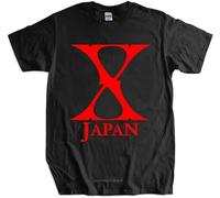 Men Cotton T Shirt Summer Brand T-Shirt x Japan Xjapan Concert Japan Top Tees Mens T-Shirt Black S