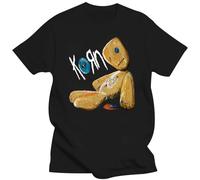 Men Cotton T Shirt Summer Tshirt Korn Issues Black Tee-Shirt Homme Tops