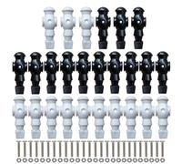 Men de - 2 Couleurs Table de Football, 26x Small- Figure, Components Game Figure pour Les Accessoires de Machine de Football | Pièces de Table de Baby-Foot