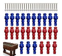 Men de - 2 Couleurs Table de Football, 26x Small- Figure, Components Game Figure pour Les Accessoires de Machine de Football | Pièces de Table de Baby-Foot