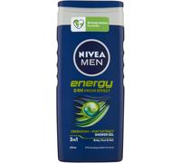 Men Energy Douche Shampooing Tonique Avec Extraits De Menthe 250 Ml,Lot De 3