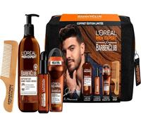 Men Expert Trousse BarberClub édition limitée Romain Ntamack,Huile Barbe Longue et Visage 50ml + Nettoyant 3en1