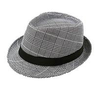 Men Fedora Trilby Straw Jazz Hat Womens Mens British Classic Panama Hats UV Protection Sun Visor Hat Men Short Brim Summer Beach Cap Outdoor Cowboy Hats Cap