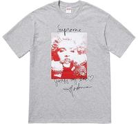 Men Fw18 Ma Men Tee Box Logo T Shirt CDG TV Mona Lisa NAS Rocks Still Life Grey Manches Courtes(XX-Large)