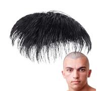 Men Hair Tropper - Top of the Head Hair Extensions, Toupee Hair for Men | Top of the Head Hair Extensions, Around Hair Replacement System for Male Guy Daily Wear