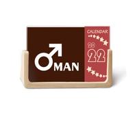 Men Happy Science Power Calendrier de bureau 2022 12 mois
