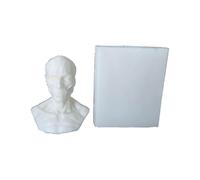 Men Head Casting Mold Art Sketch Human Funny Props Making Decor Plaster Mould
