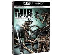 Men In Black - Trilogie - 4k Ultra Hd + Blu-Ray + Copie Digitale Ultraviolet - Édition Limitée 20ème Anniversaire - Boîtier Steelbook