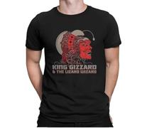 Men Interesting Styling T Shirts King Gizzard&The Lizard Wizard Rock Band 100% Cotton Clothes Creative Short Tees