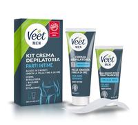 Men Kit d'épilation intime pour peaux sensibles
