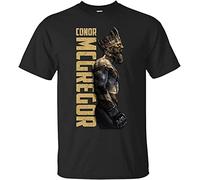 Men Loose T Shirt Conor Mcgregor The King T Shirt Men Fashion T Shirt Funny T Shirt Black L