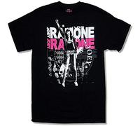 Men Oneck T Shirt Fashion Bravado Adult Joey Ramone Fist Short Sleeve T Shirt Size M