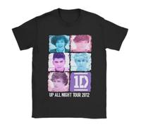 Men Ones 1D Music Directions T Shirts Pop Band Cotton Clothing Awesome Short Sleeve Round Neck Tees Gift Idea