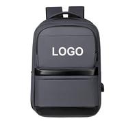 Men Personnalisable Business Sackepack Resistant Resistant Ordinateur Portable Sac À Dos Travail Occasionnel Utilisation D'études Sac De Voyage Multifonctionnelles Color2,40 * 28 * 17Cm