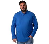 Men Plus Hommes Grandes Tailles L-8XL T-Shirt Men+ Manches Longues et col Rond, Collection Basic - Jusqu'au 8 XL Bleu Profond 5XL 834818758-5XL