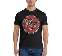 Men-Poster-T-Shirt-FOO-Band-Fighters-Cotton-Clothes-Vintage-Short-Sleeve-O-Neck-Tee-Shirt