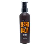 Men Rock Baume à Barbe Apaisant - Soin Conditionneur Sans Rinçage, Adoucissant Barbe, Parfum Mousse de Chêne, Vegan, Hydratant Quotidien, 100 ml