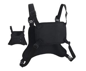 Men’s Chest Vest Bag - Waterproof Oxford Cloth Pouch with Multi-Pockets, Lightweight Running Bag for Outdoor Adventure, Motorcycle, Fitness, Hiking, Cycling, Fishing, and Daily Travel Use