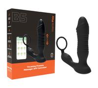 Men’s Play - Vibrateur anal à piston contrôlé par application (noir)