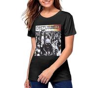 Men s T Shirts Disturbed Ten Thousand Fists Slim Fit Graphic Tees Tops Blouse Short Sleeve T Shirt Black XL