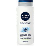 Men Sensitive Lot De 6 Peaux Sensibles Sans Alcool, Doux Pour Les Hommes, Pour Peaux Irritées (6 X 400 Ml)
