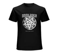 Men Shirt Dimmu Borgir Puritanical Euphoric Misanthropia T Shirt Size S
