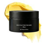 Men Skin Butter - Hydrating Body Cream, Face Hand Moisturiser Balm for Men, Body Lotion for Soft Smooth Skin Care, Male Skincare Cream, Bodies Care Moisturiser, Daily Shower Use