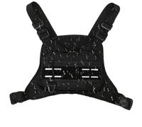 Men Sports Chest Bag, Front Vest Training Purse, 0.88 inches Multi Functional Design & Lightweight, Adjustable Running Box Pack for Daily Use from Gym to Trail Runs