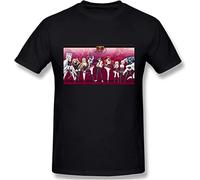 Men T-Shirt Basic Short Sleeve Tee Top Casual Breathable Tees Unisex Light Weight Manches Courtes(X-Large)