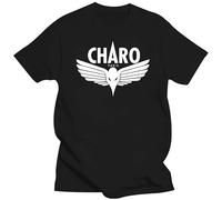 Men T Shirt Charo Niska T Shirt s Fashion Casual Tee Shirt Soft Cotton T Shirt Short Sleeves Tops Clothing Black S