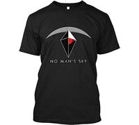 Men T Shirt No Man's Sky(1) T-Shirt Color Manches Courtes(3X-Large)