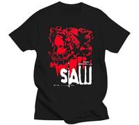 Men t Shirt Saw Head Torture Horror Movie Tee Shirt t-Shirt Novelty Tshirt Women