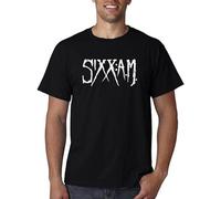 Men T Shirt Sixx Am Skin Prayers for The Damned T-Shirt Novelty Tshirt Black M