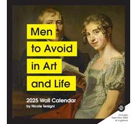 Men to Avoid in Art and Life 2025 Wall Calendar