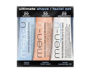 men-ü ULTIMATE SHAVE / FACIAL SET 3x15ml