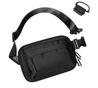 Men Waist Bag, Multifunctional Waist Pouch, Running Fanny Pack, Workout Waist Pack, Running Belt Zipper Pockets, Easy to Use, Portable for Workout, Running Gear Accessories