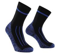Men Waterproof Socks Trekking Riding Ski Cycling Camping Fishing Hiking Sports Snow Warm Thermal Winter Sock PORELLE MEMBRANES Pour Homme(JBL006-Blue,XL (EU47-49))