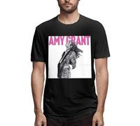 Men Women Amy Grant Dd0010 Casual Short T Shirts Tee Sleeve Manches Courtes(3X-Large)