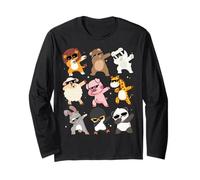 Men Women and Kids Dabbing Animals Wildlife Birthday Parties Manche Longue