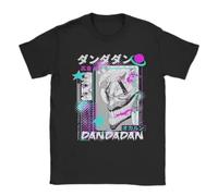Men Women Graphic Printing Dandadan Okarun Japanese Anime Tee T Shirt 100% Cotton