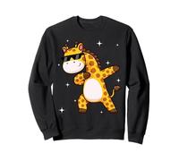 Men Women Kids Cool Giraffe Dabbing Animals Wildlife Parties Sweatshirt