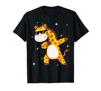 Men Women Kids Cool Giraffe Dabbing Animals Wildlife Parties T-Shirt