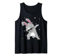 Men Women Kids Cool Rabbit Dabbing Animals Wildlife Parties Débardeur