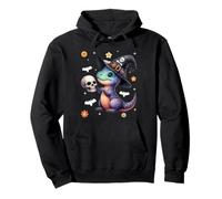 Men Women Kids Dinosaur Spooky Halloween Trendy Groovy Retro Sweat à Capuche