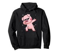 Men Women Kids Funny Pig Dabbing Animals Wildlife Parties Sweat à Capuche