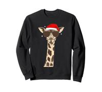 Men Women Kids Zoo Day Zebra Sunglasses Wildlife Christmas Sweatshirt